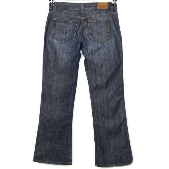 Levi's 522 Ultra Low Boot Jeans‎ Stretch 8 Short X 29 - Picture 1 of 9